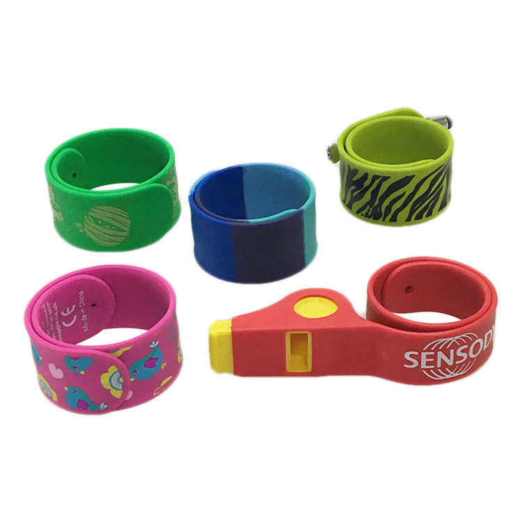 Whistle sports silicone bracelet